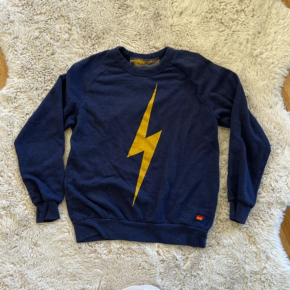 Aviator nation bolt crew sweatshirt. New w/o tags size SMALL